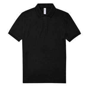B&C Mens Polo Shirt / Black